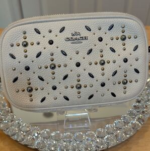 COACH Crossbody Clutch with Prairie Rivets
